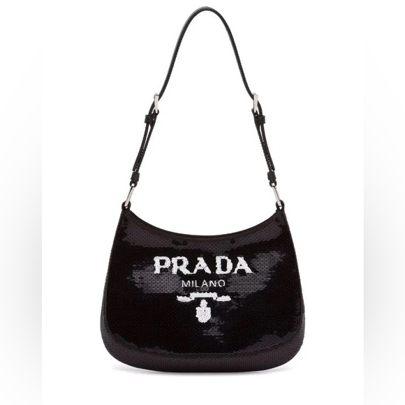 Prada Cleo sequinned shoulder bag - Picture 7 of 7